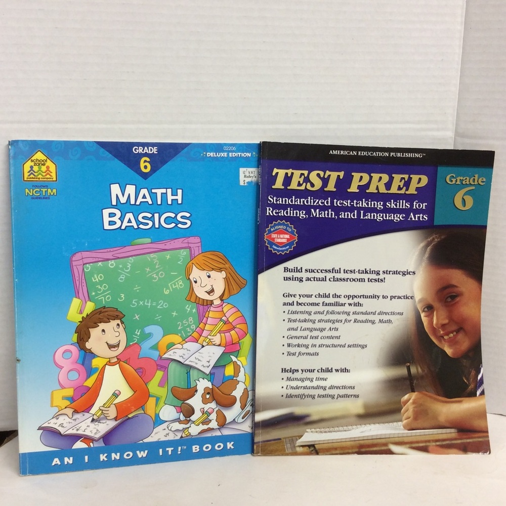 Test Prep/ Math Basics Grade 6th - Picture 1 of 13